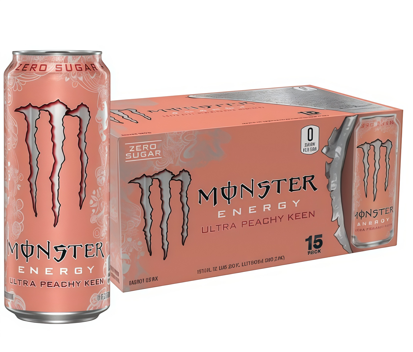 Zero Sugar Energy Drink, 15 Cans | Zero Calorie
