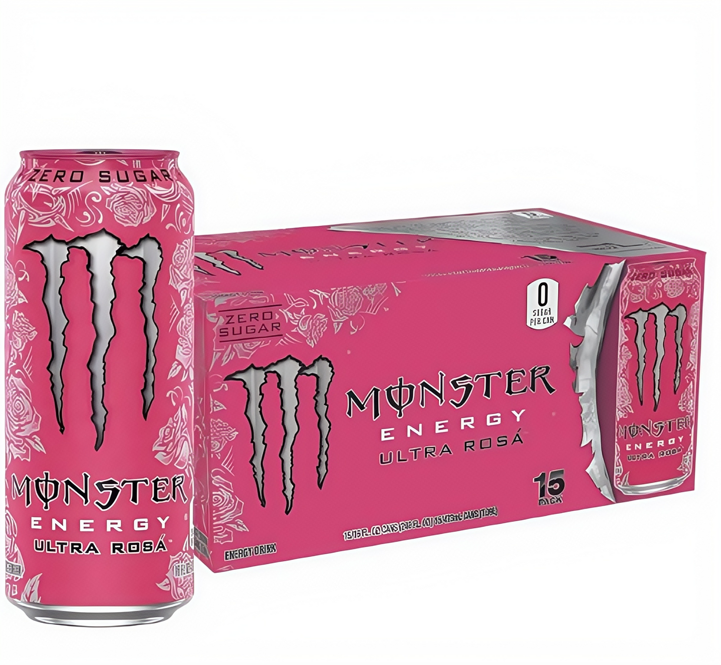 Zero Sugar Energy Drink, 15 Cans | Zero Calorie