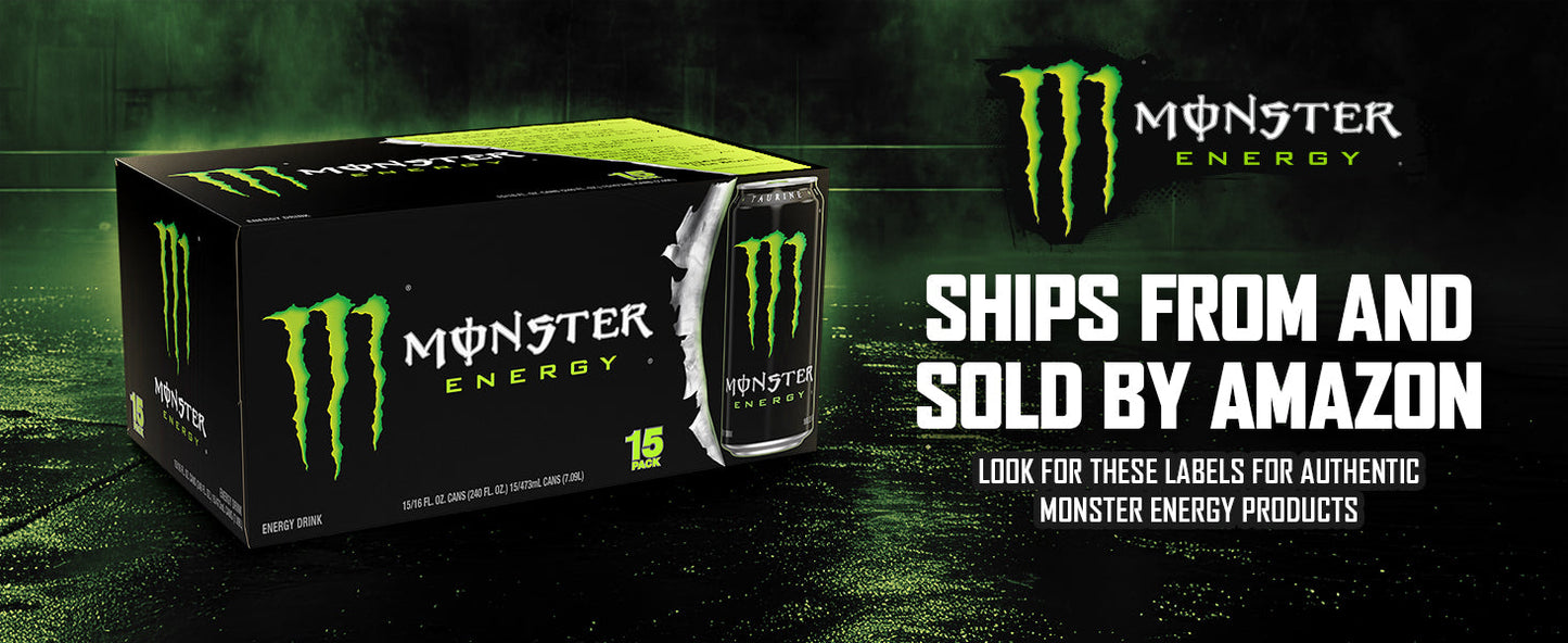 Zero Sugar Energy Drink, 15 Cans | Zero Calorie