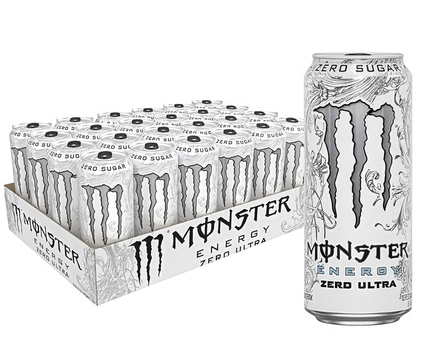 Zero Sugar Energy Drink, 15 Cans | Zero Calorie