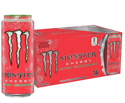 Zero Sugar Energy Drink, 15 Cans | Zero Calorie